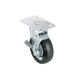 Rueda Giratoria Fiero RO-1516 4" Hule 50kg Placa Galvanizada