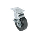 Rodaja Fiero RO-1518 5" Hule 60kg Placa Giratoria Silenciosa