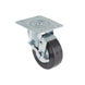 Rueda Giratoria Fiero RO-1520 6" Hule Placa Galvanizada | Silenciosa