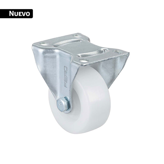 Rueda Industrial Fiero RO-211 2" Polietileno 30 kg Placa Fija