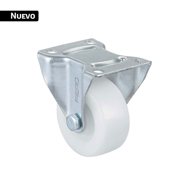 Rueda Industrial Fiero RO-211 2" Polietileno 30 kg Placa Fija