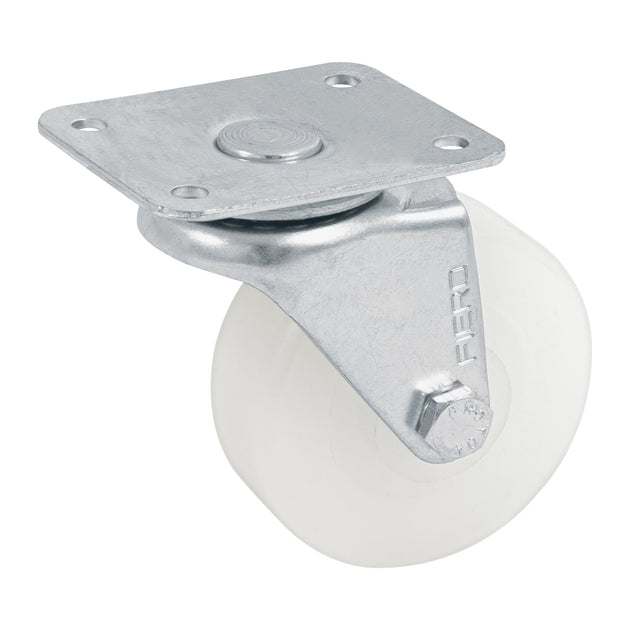RO-223 Rodaja de polietileno 2-1/2" placa giratoria con buje, FIERO