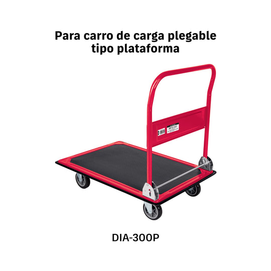 Rueda Poliuretano Placa Fija Pretul RO-5PUF 120x80mm | No Maltrata Pisos