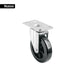 Rueda Giratoria Pretul RO-5PUG Poliuretano Placa 120x80mm No Marca Pisos