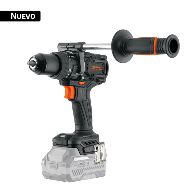 Taladro Percutor Truper 20V Brushless 150Nm N20-RAT-0 | Solo Herramienta