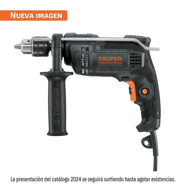 ROTO-1/2N6 Rotomartillo/destornillador 1/2", 700W, TRUPER INDUSTRIAL