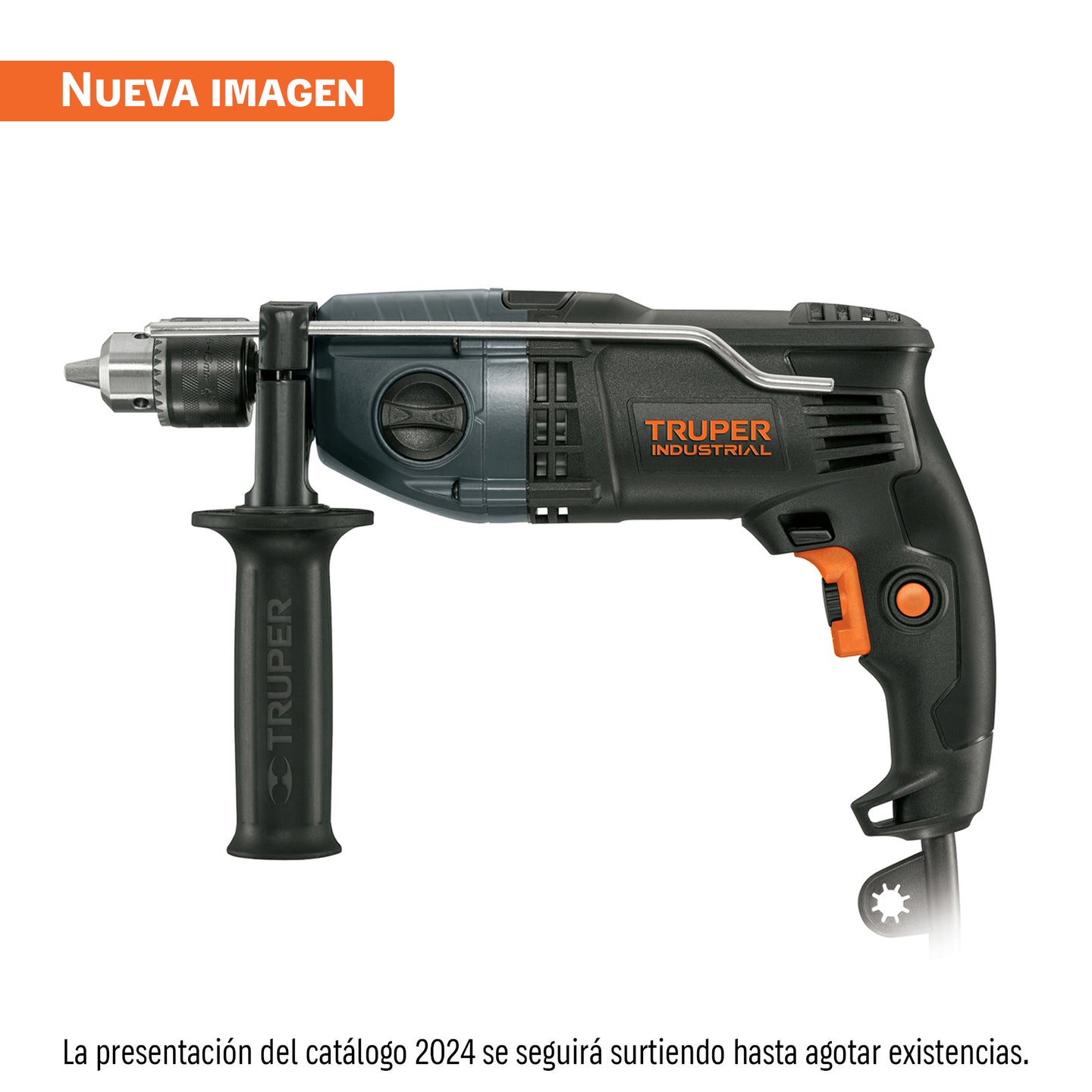 ROTO-1/2N7 Rotomartillo/destornillador 1/2", 900W, TRUPER INDUSTRIAL