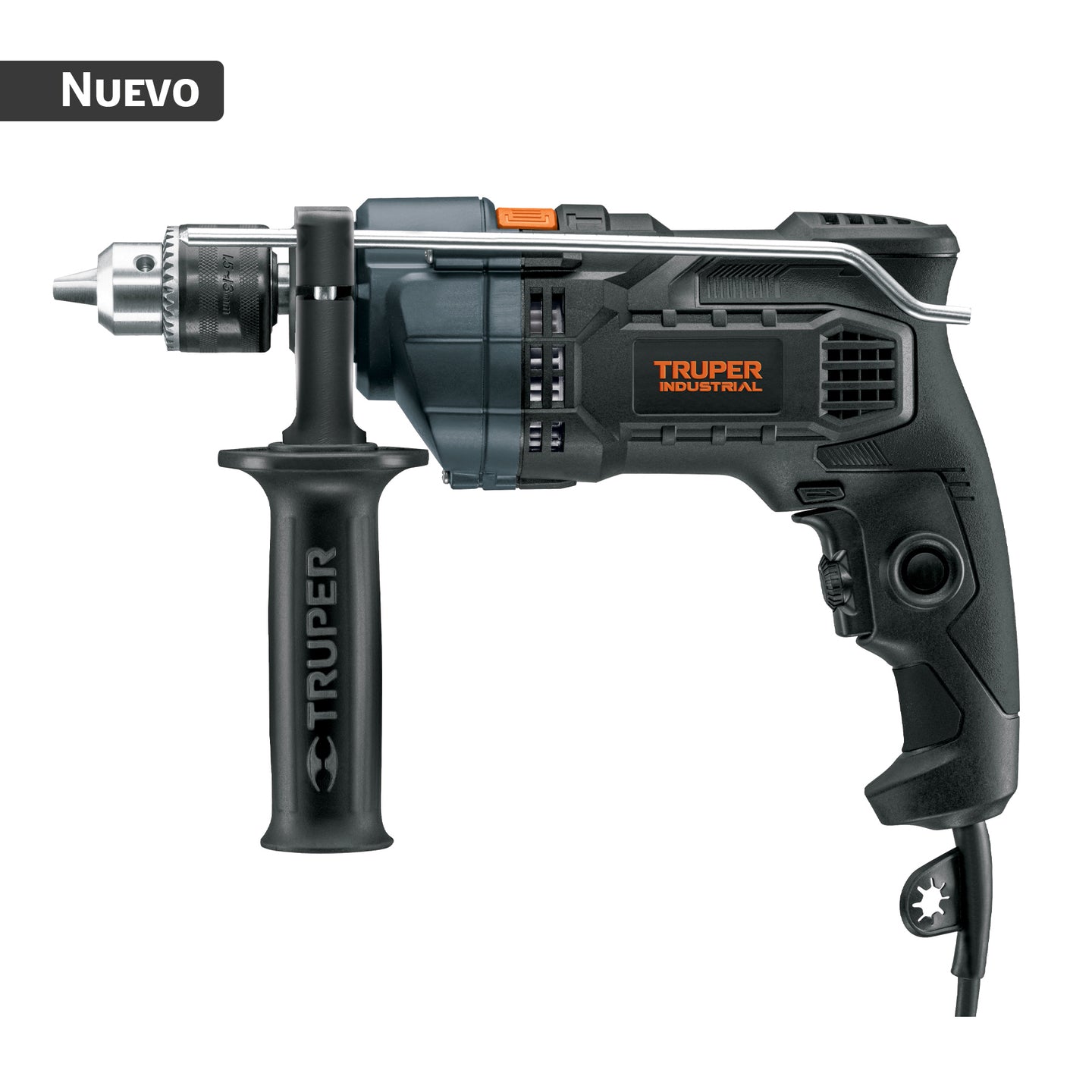 ROTO-1/2N9 Rotomartillo/destornillador 1/2", 800W, TRUPER INDUSTRIAL