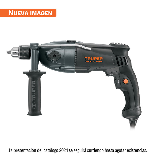 ROTO-1/2NX2 Rotomartillo/destornillador 1/2", 1200W, TRUPER INDUSTRIAL