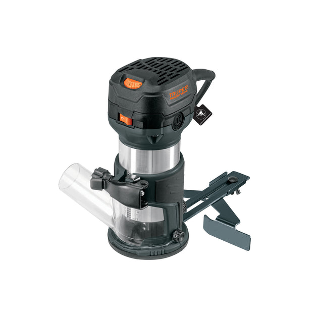 ROU-MN Router (Rebajadora) compacto 710W, 3/4 HP, TRUPER INDUSTRIAL