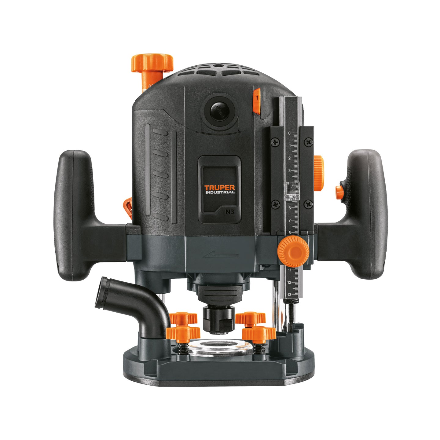 ROU-N3 Router (Rebajadora) 1200W, 1-3/4 HP, TRUPER INDUSTRIAL