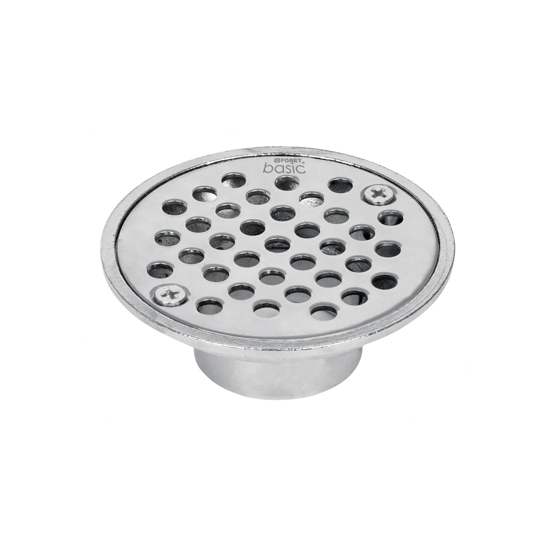 RS-600 Resumidero de zinc, redondo, modelo "A", 3-1/2", BASIC
