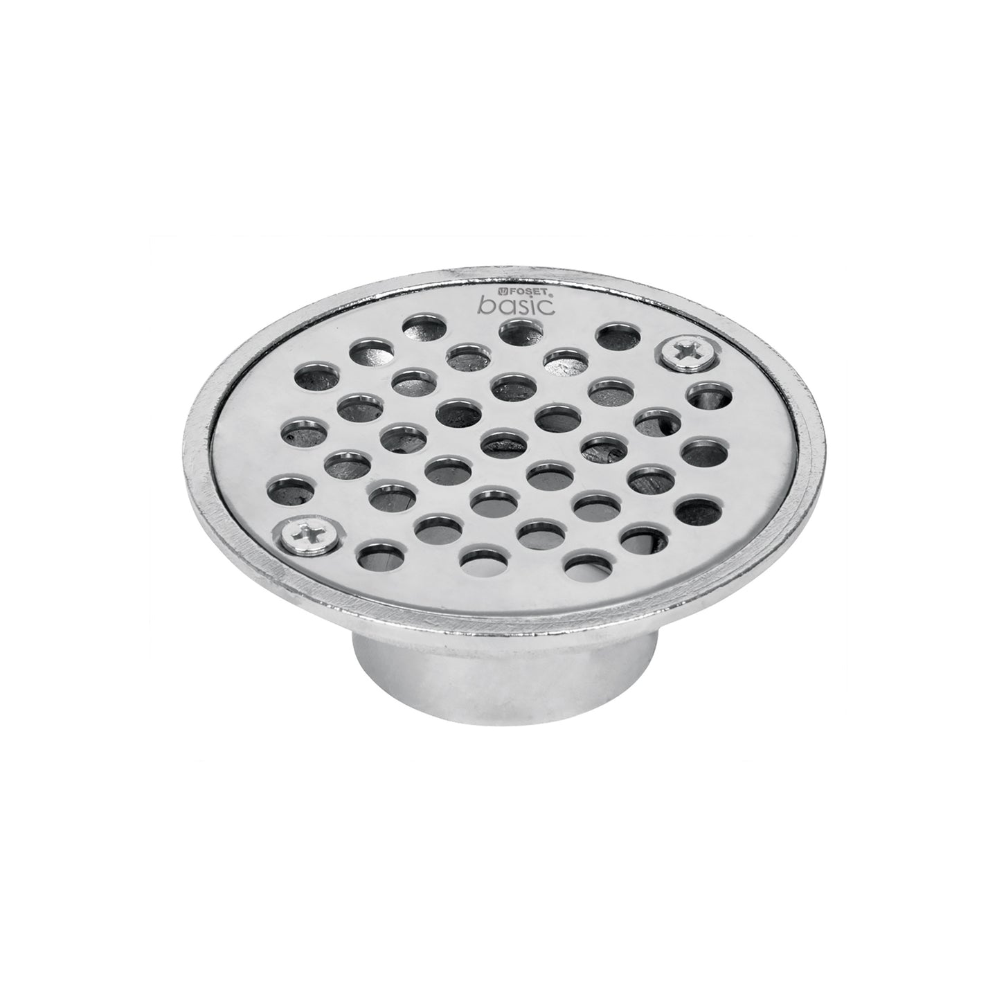 RS-600 Resumidero de zinc, redondo, modelo "A", 3-1/2", BASIC
