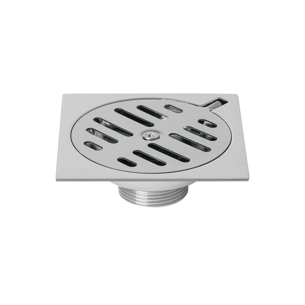 RS-601 Resumidero cuadrado metálico 4" x 4", FOSET