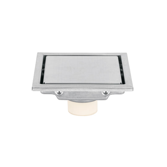 RS-703 Resumidero reversible de 4", anti olores, acero inox, AQUA