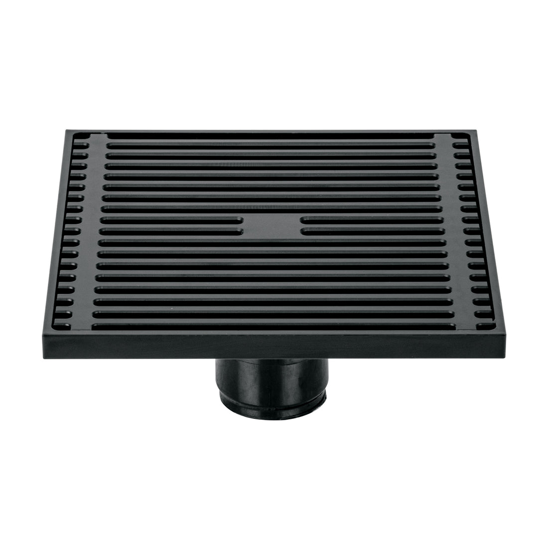 RS-802M Resumidero cuadrado 6 x 6", latón, negro, FOSET RIVIERA