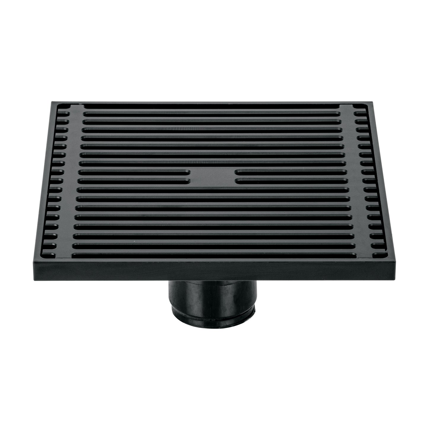 RS-802M Resumidero cuadrado 6 x 6", latón, negro, FOSET RIVIERA