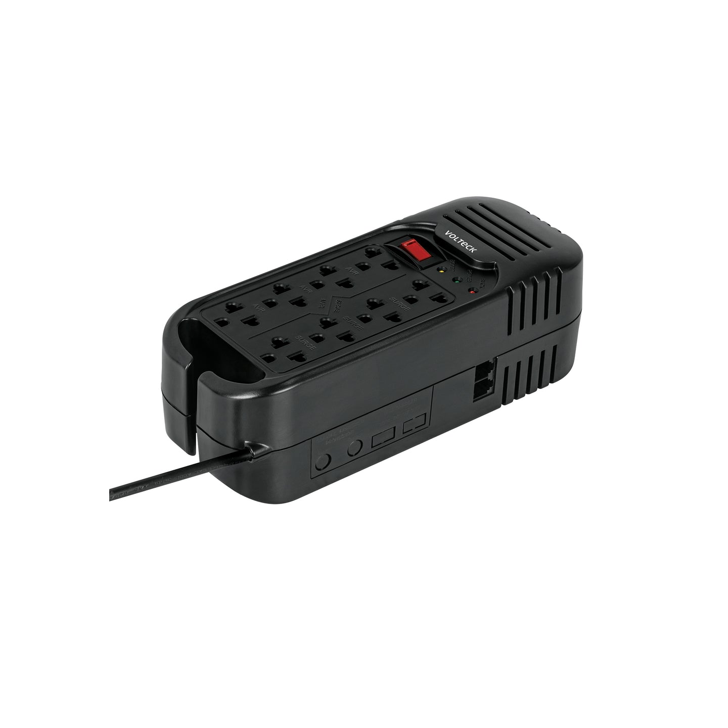 RV-1600 Regulador de voltaje de 1600 VA / 800 W 8 contactos, VOLTECK