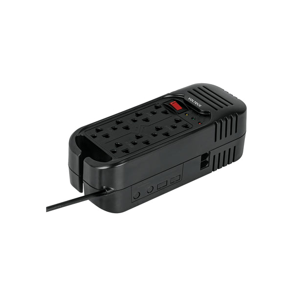 RV-1600 Regulador de voltaje de 1600 VA / 800 W 8 contactos, VOLTECK