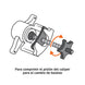 Compresor Pistón Caliper Truper SEB-516 | Cambio Balatas