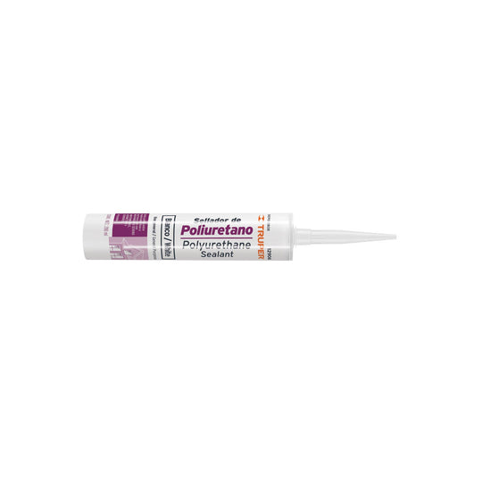 SEPO-280B Sellador de poliuretano de 280 ml, blanco, Truper