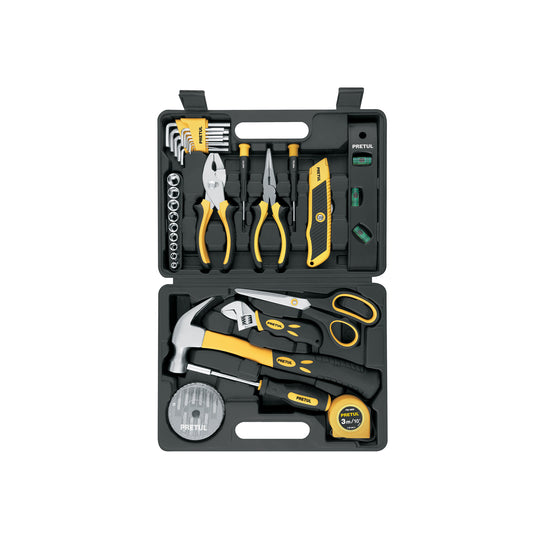 SET-42 Juego de herramientas, Comfort Grip, 42 piezas, PRETUL