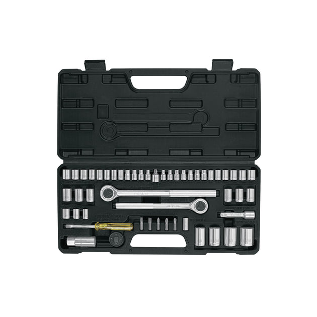 SET-51 Juego 51 herramientas 1/4", 3/8" y 1/2" p/mecánico, PRETUL