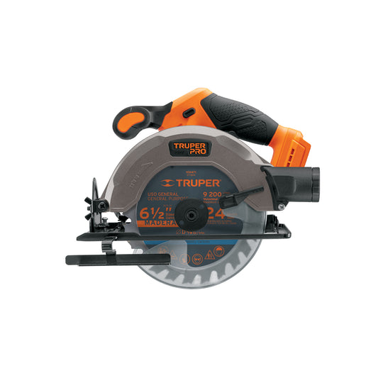 SICI-20AS Sierra circular 6-1/2", 20V, sin accesorios, TRUPER PRO