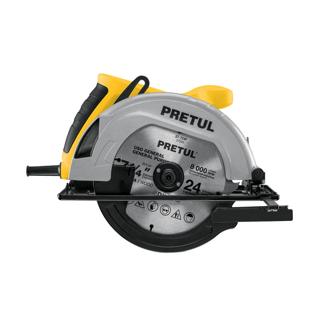 SICI-7-1/4P Sierra circular 7-1/4", 1200W, PRETUL