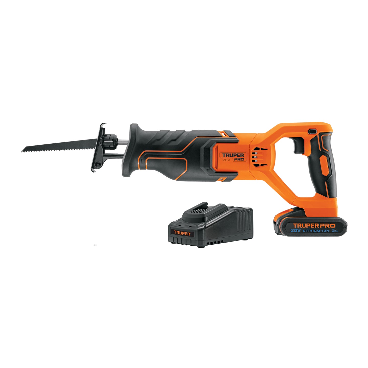 SISI-20A Sierra sable, 20V, 1 batería 2Ah, TRUPER PRO