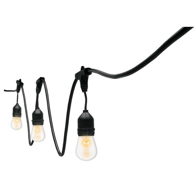 SL-7I Serie de 7.3 m con 12 luces incandescentes para exterior