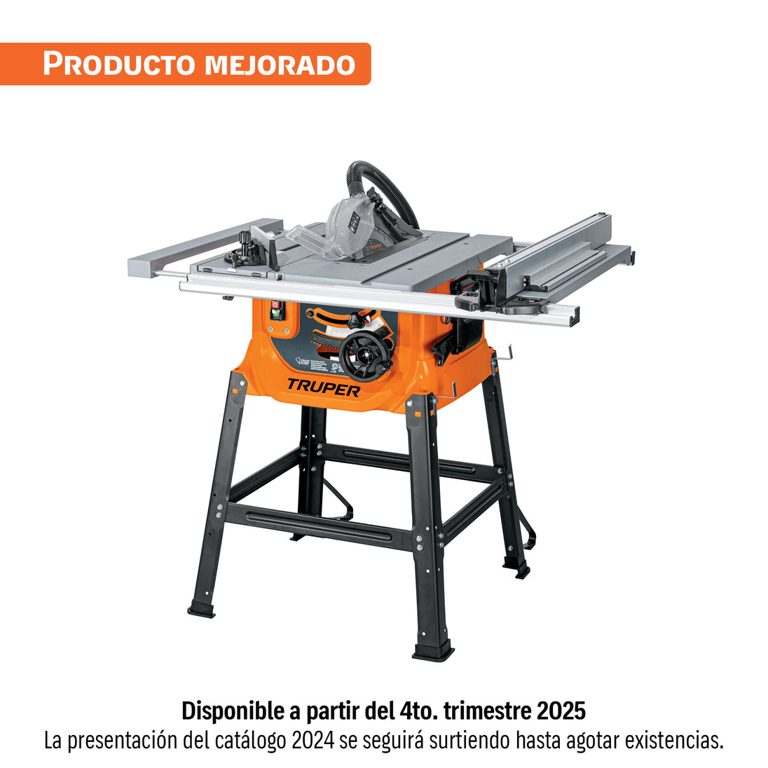 SME-10B Sierra de mesa 10", 2-1/2 HP (1900 W), con base, Truper