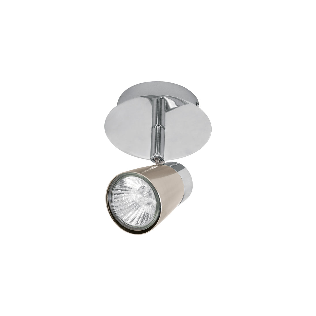 SOB-301S Luminario de sobreponer con 1 spot base GU10, Volteck