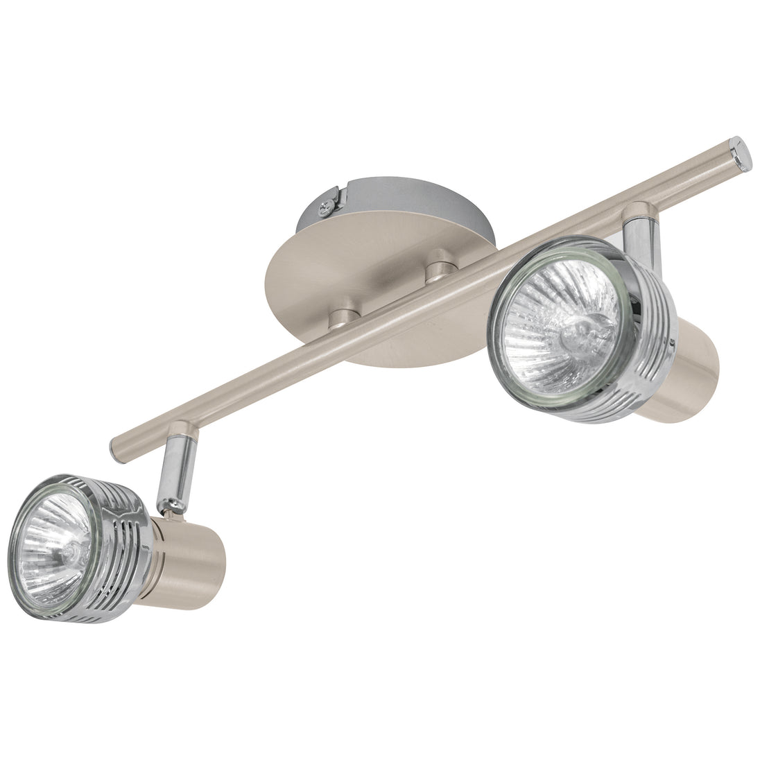 SOB-306S Luminario de sobreponer con 2 spots base GU10, Volteck