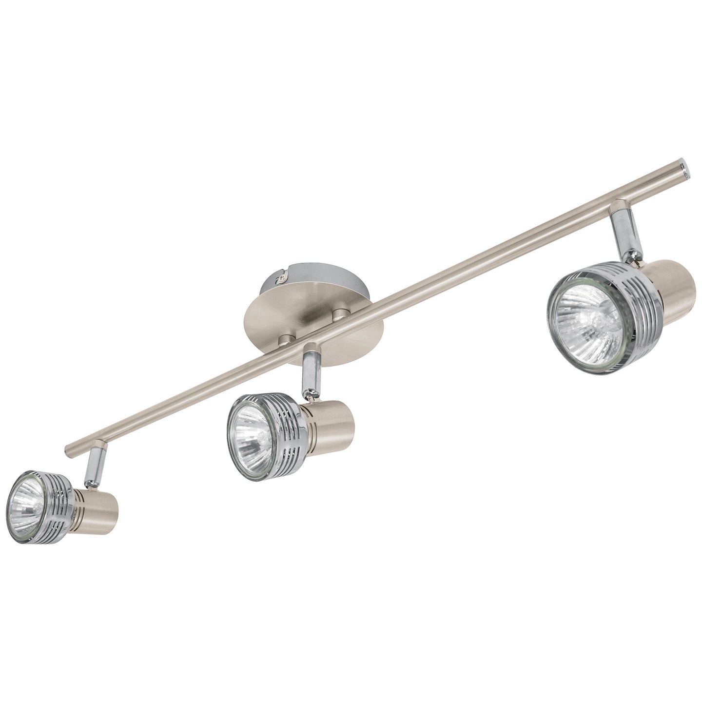 SOB-307S Luminario de sobreponer con 3 spots base GU10, Volteck