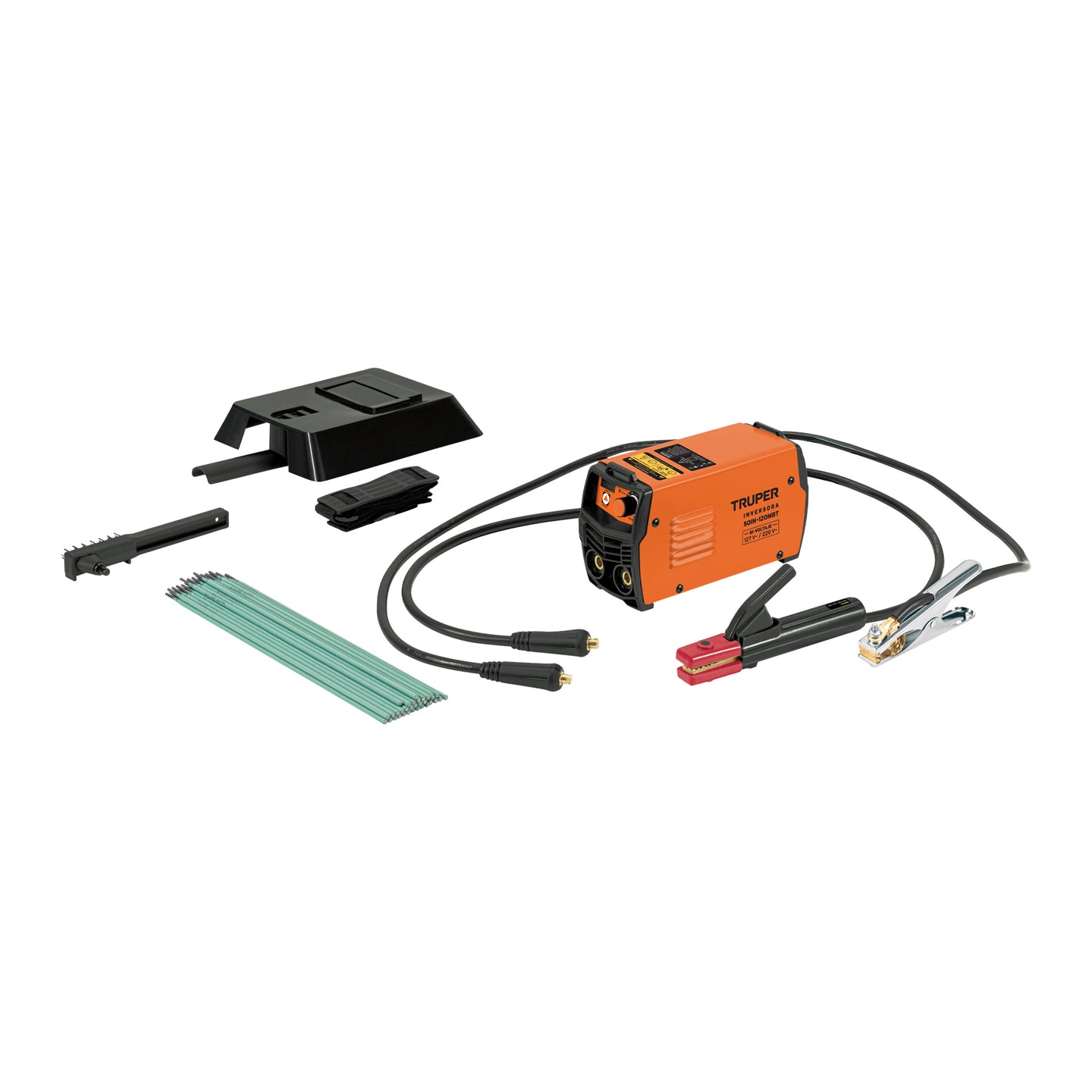 SOIN-120MBT Mini soldadora inversora 130A, bi-voltaje 127/220V, TRUPER