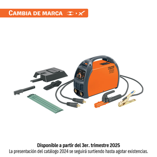 SOIN-130/200 Soldadora inversora 200A, bi-voltaje 127/220V, TRUPER EXPERT