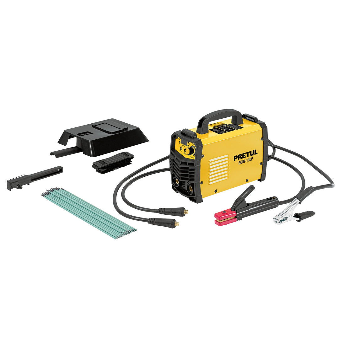SOIN-130P Soldadora inversora 130A, 127V, PRETUL