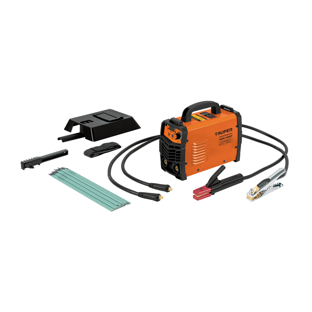 SOIN-160BT Soldadora inversora 160A, bi-voltaje 127/220V, TRUPER