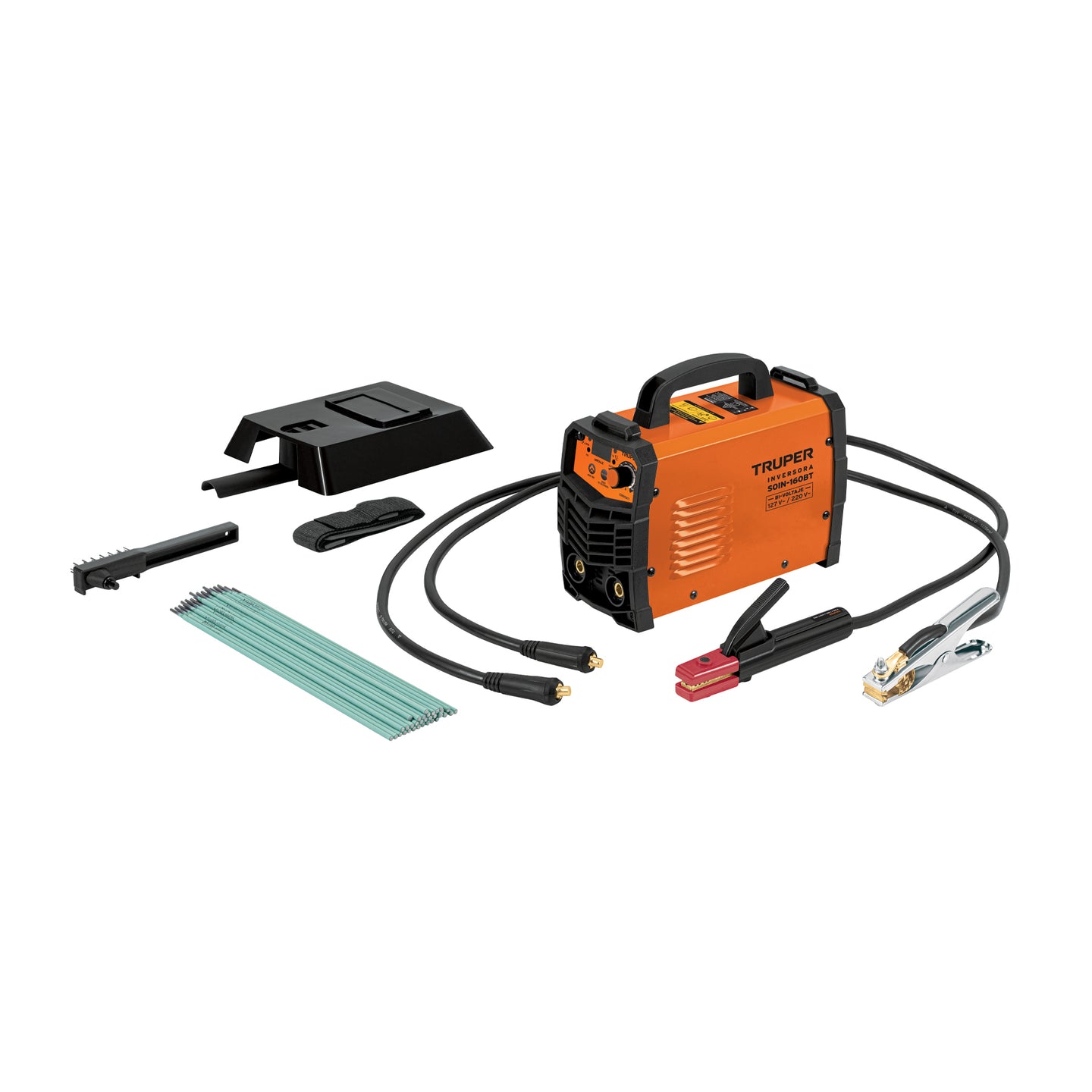 SOIN-160BT Soldadora inversora 160A, bi-voltaje 127/220V, TRUPER