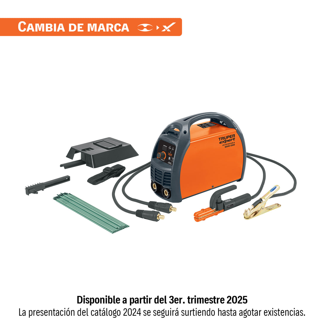 SOIN-200 Soldadora inversora 200A, 220V, TRUPER EXPERT