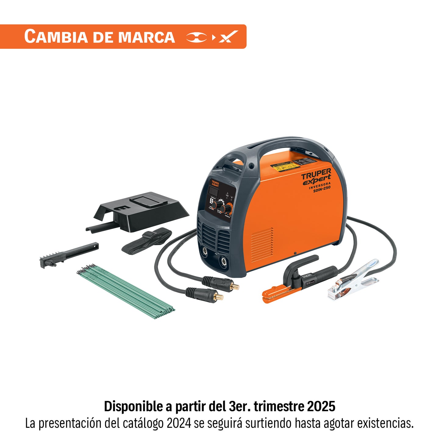 SOIN-250 Soldadora inversora 250A, 220V, TRUPER EXPERT