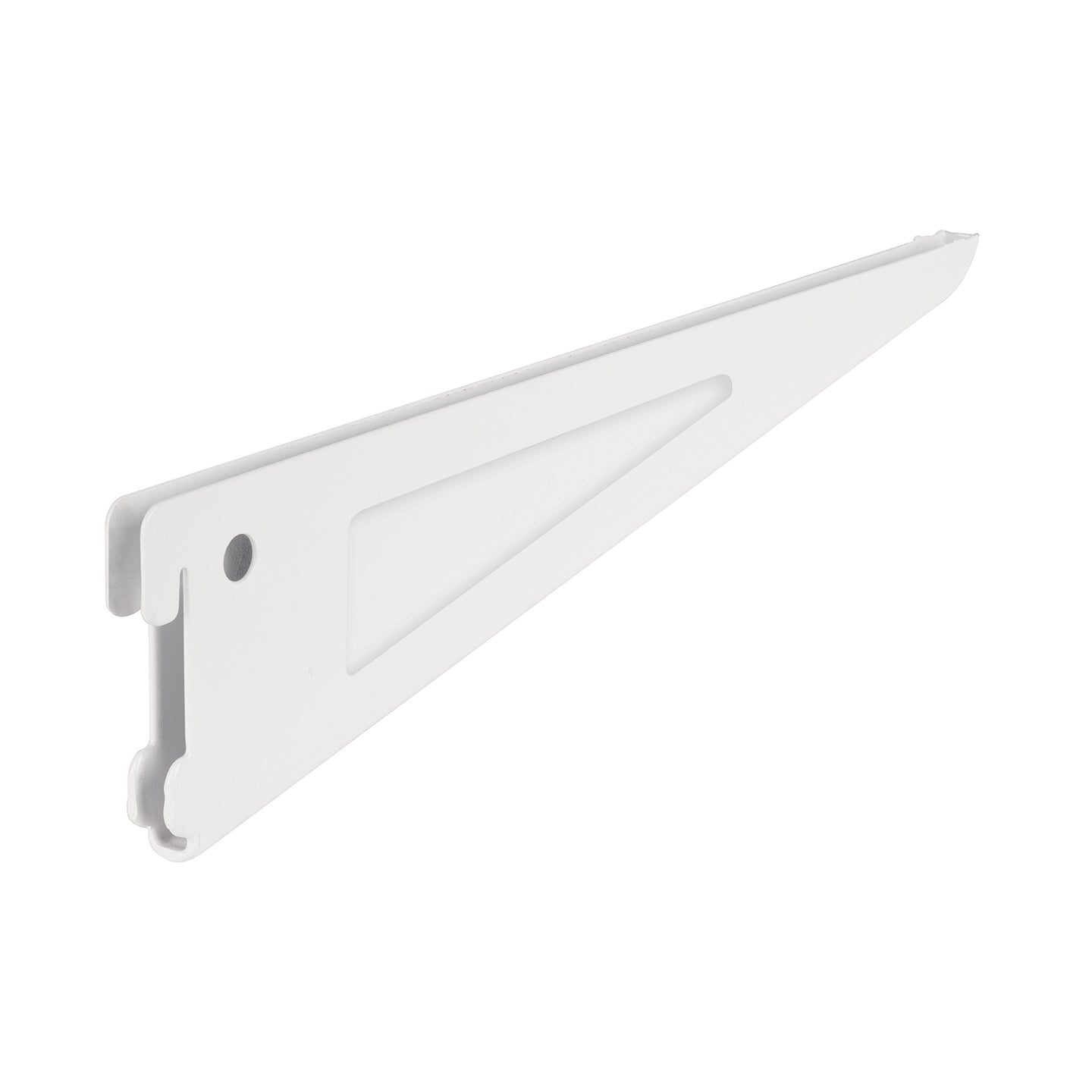 SOMO-10MD Ménsula plana blanca para cremallera doble, 27cm, FIERO