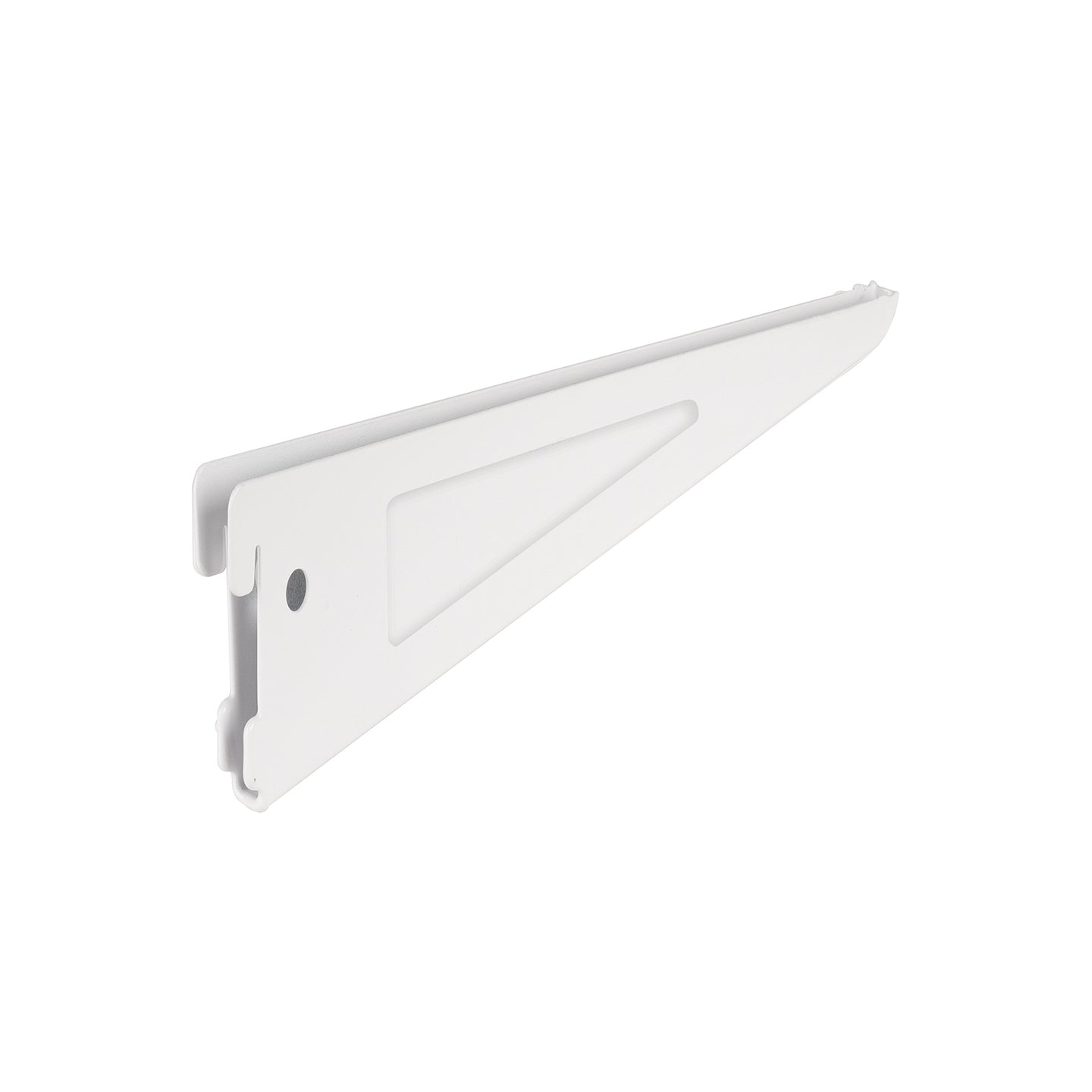 SOMO-8MD Ménsula plana blanca para cremallera doble, 22cm, FIERO