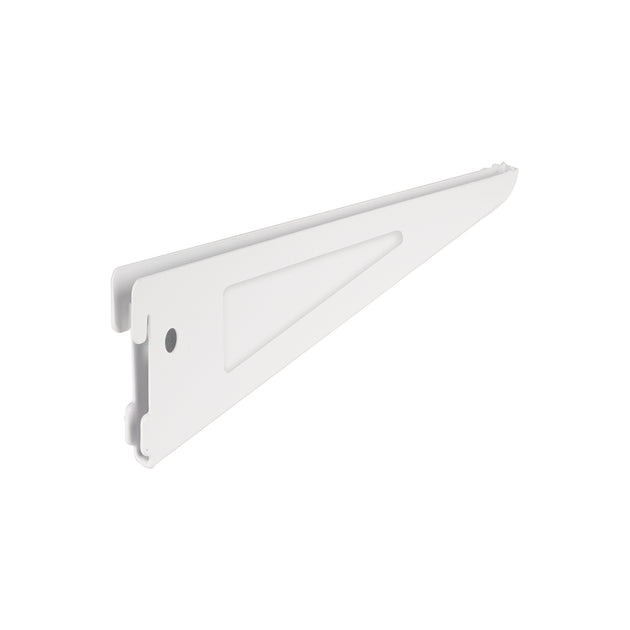 SOMO-8MD Ménsula plana blanca para cremallera doble, 22cm, FIERO
