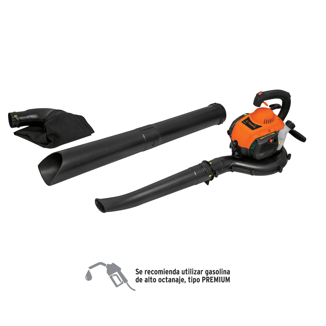 SOPLA-26T Sopladora / Aspiradora con motor de 26 cc a gasolina, Truper