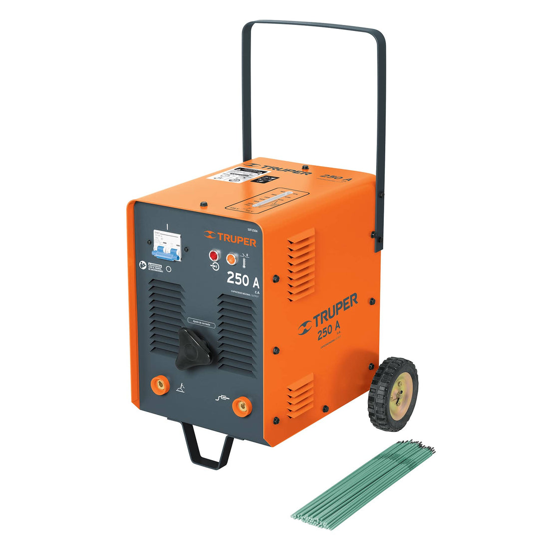 SOT-250A Soldadora de arco eléctrico, corriente alterna 210 A, Truper