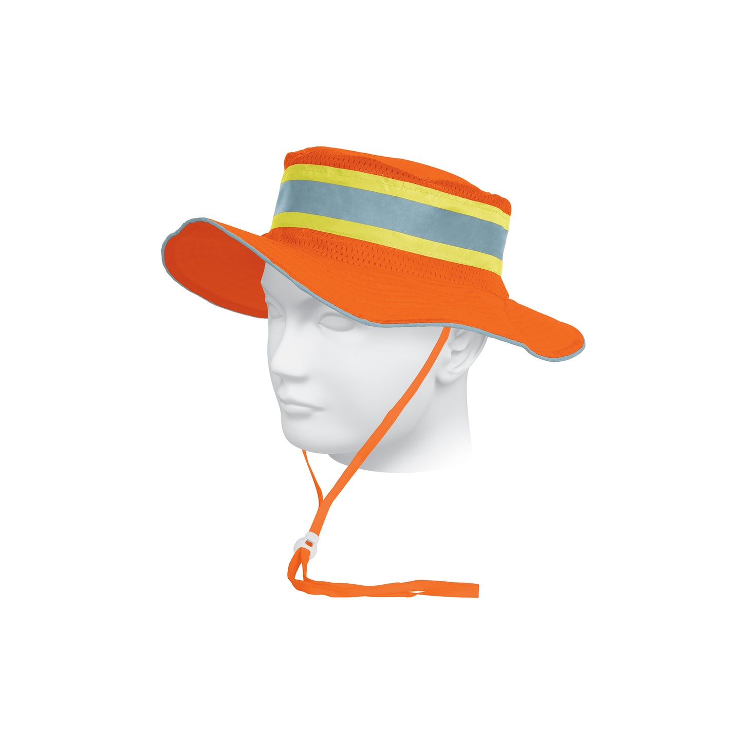 SR-600N Sombrero naranja alta visibilidad con reflejante, Truper