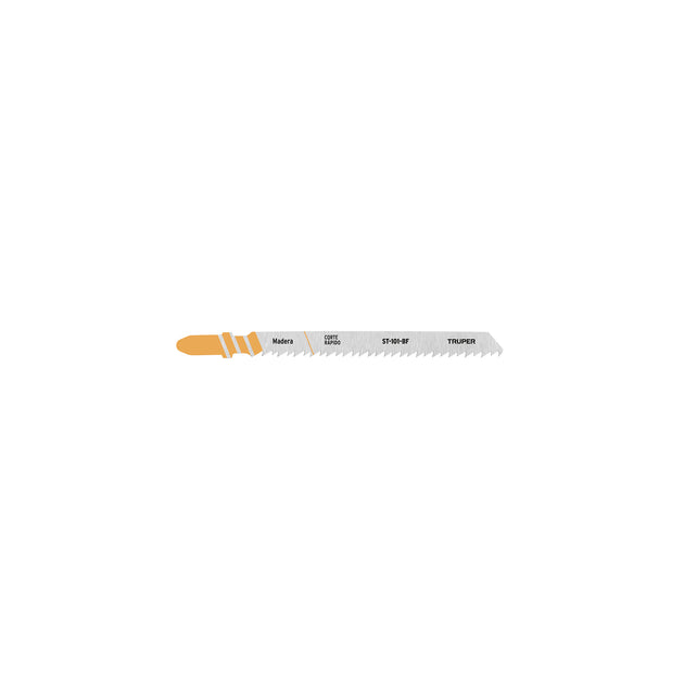 ST-101-BF Blíster 5 seguetas T, 10 DPP BIM, corte recto p/ madera dura