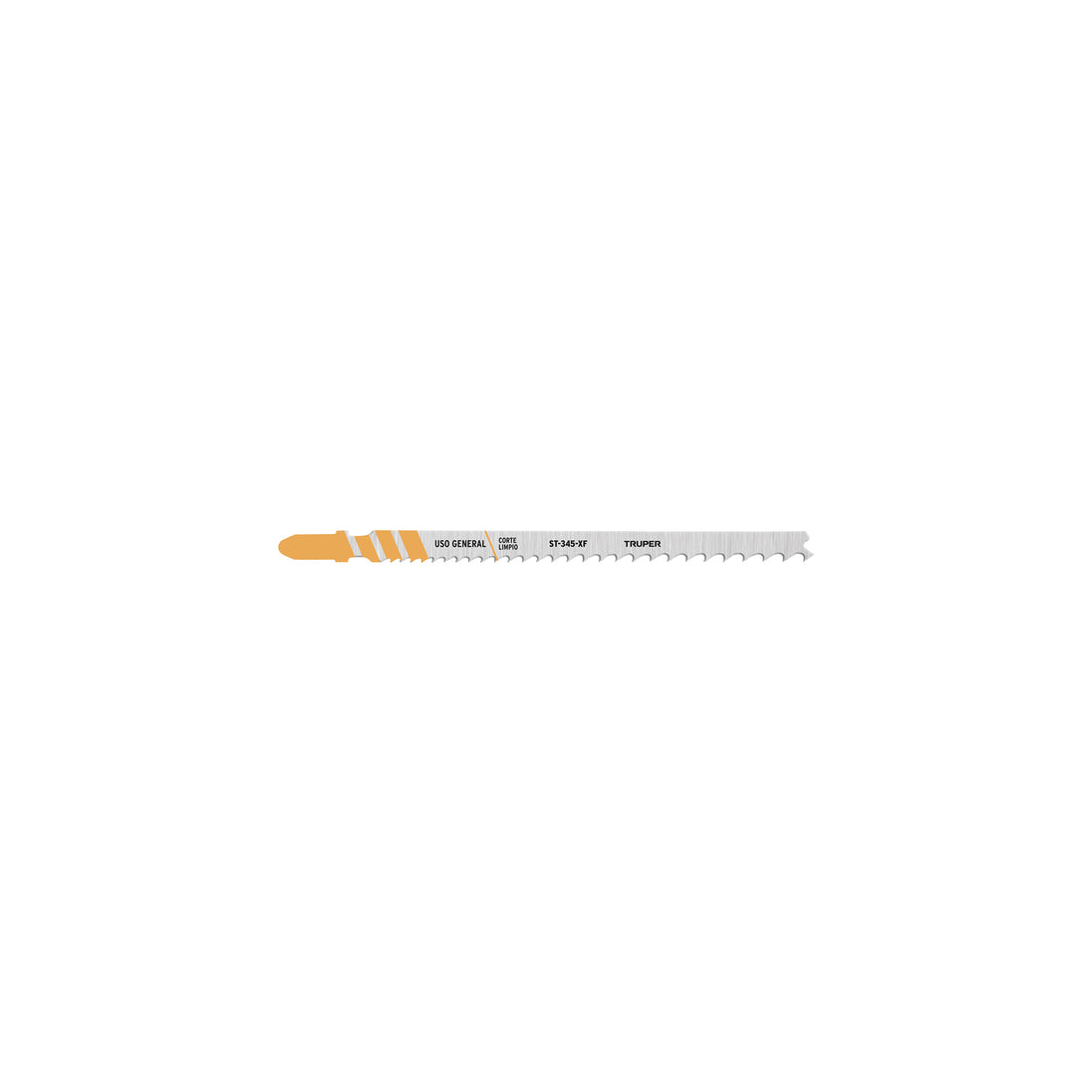 ST-345-XF Blíster 5 seguetas T, 5-10 DPP BIM, corte recto uso general